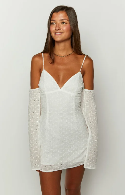 Sale Event Miami White Mini Dress