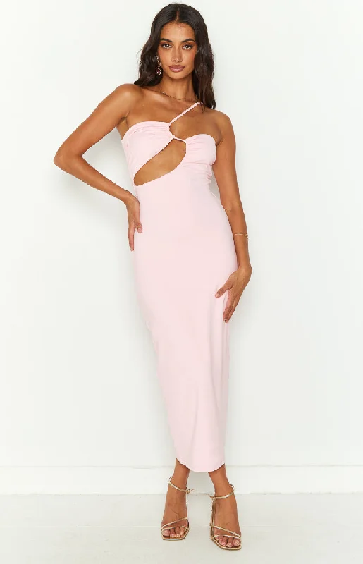 Huge Discounts Koopyr Pink Midi Dress