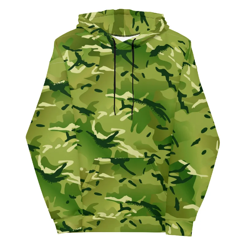 Crazy Deals British Royal Marines Commando Jungle Operations Camouflage Hoodie