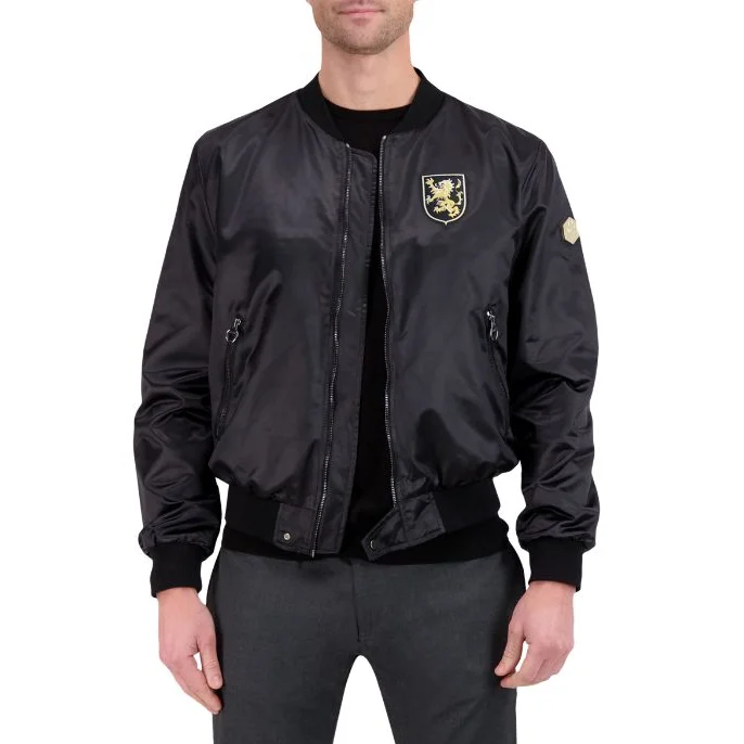 The Godfather Corleone Bomber Jacket - Black