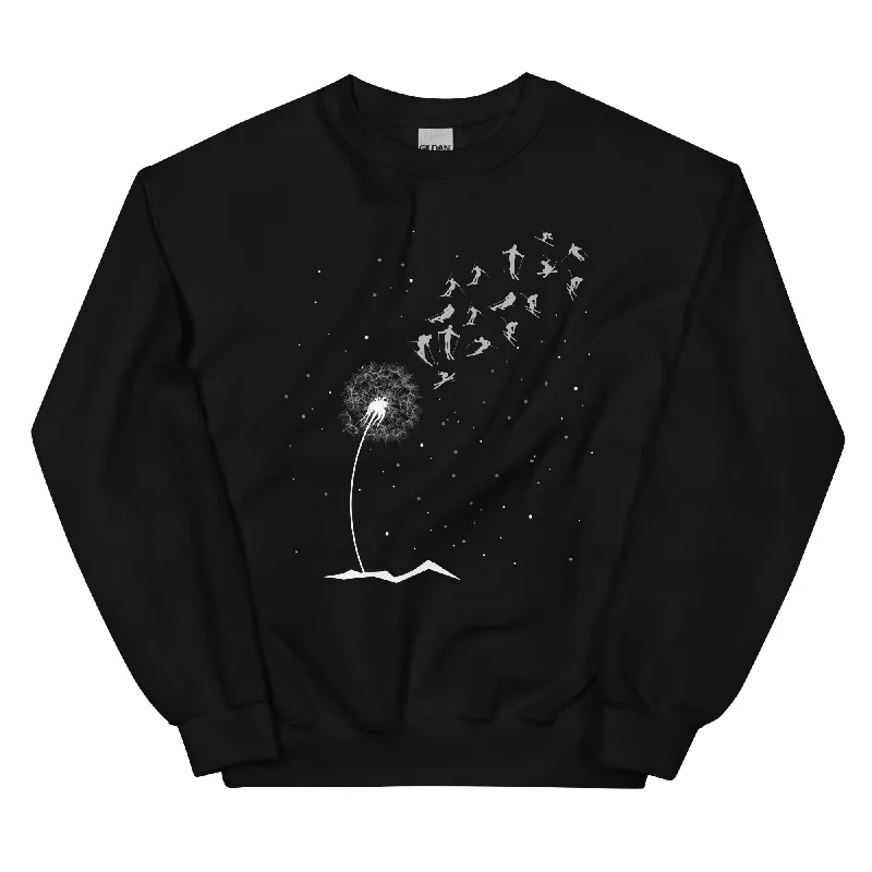 Ski Pusteblume - Sweatshirt (Unisex)