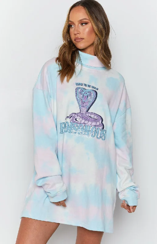 Amazing Deals All or Nothing Dress Poison Cloud