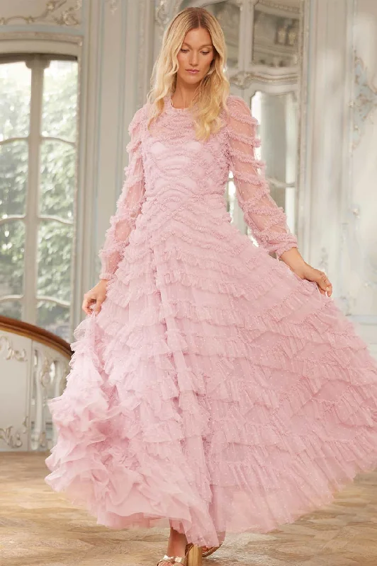 Deal Explosion Lana Round Neck Gown