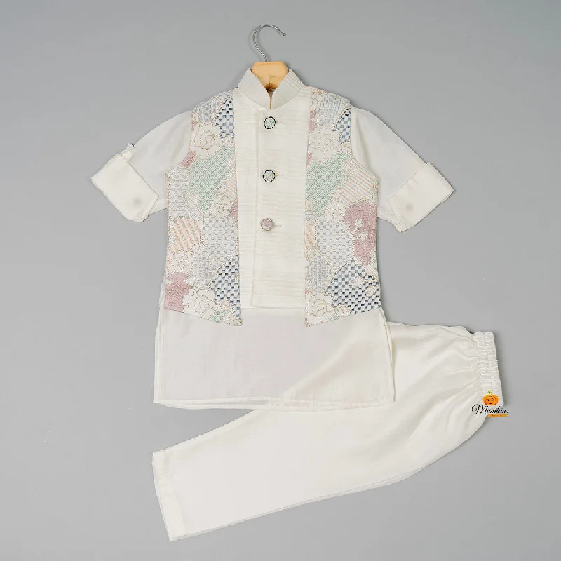 Best Seller Cream Boys Kurta Pajama