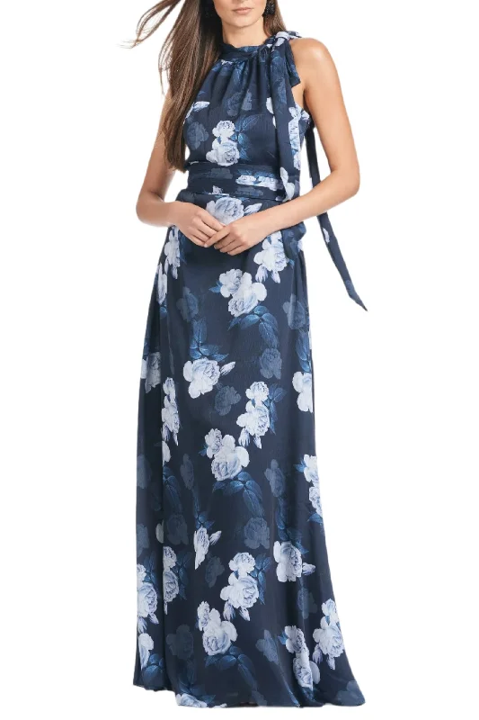 Special Buy Kayla Gown in Midnight Glacial Rose