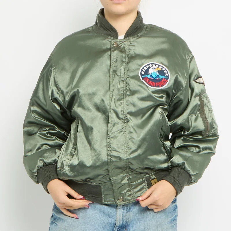 New Markdowns Satin Style Bomber Jacket - UK 10