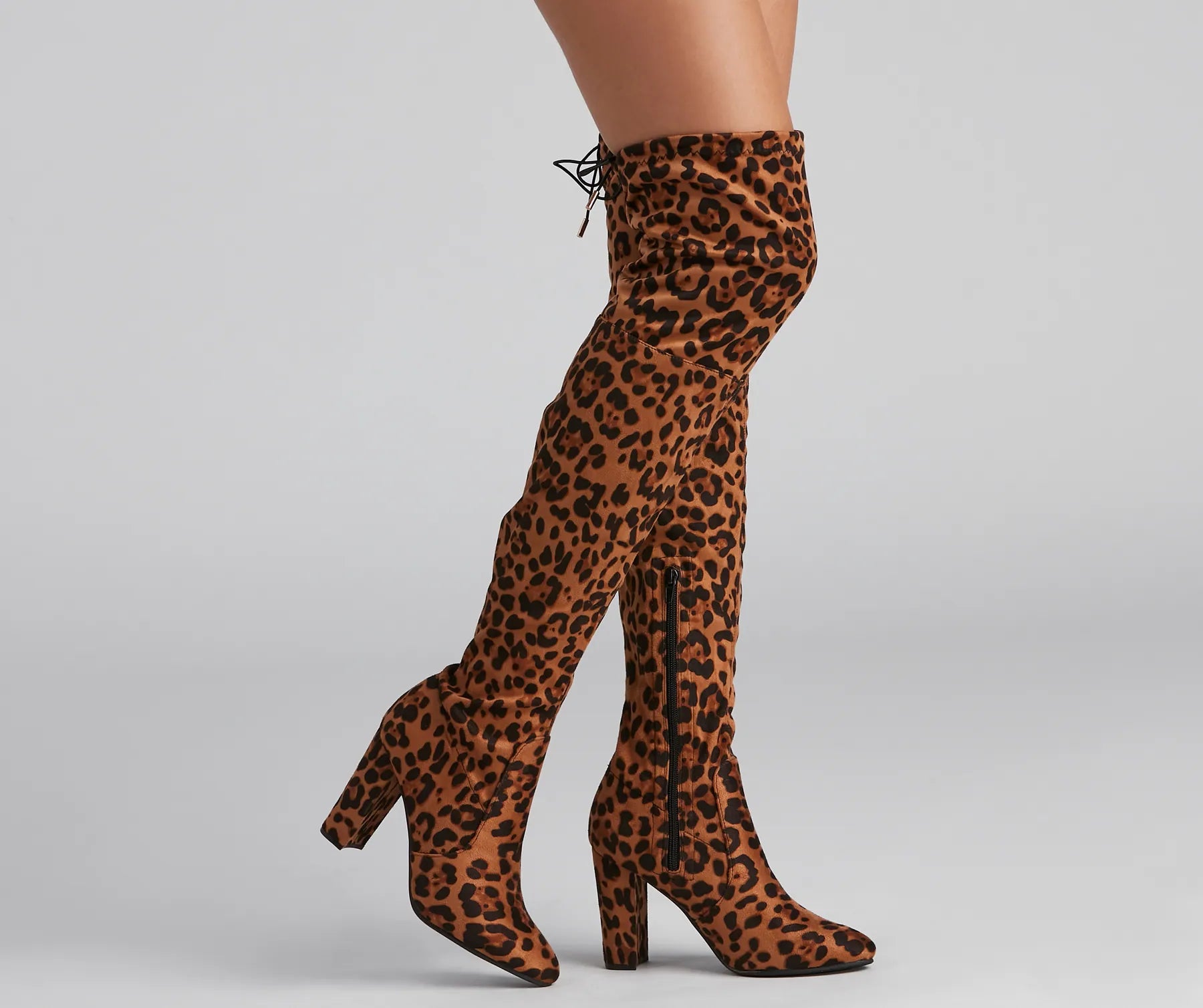 Leopard Love Over-The-Knee Boots