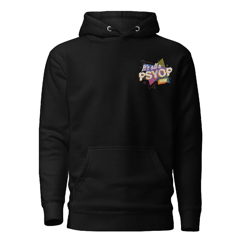 Time-Limited Offer It's all a PSYOP Full Color Embroidered Hoodie