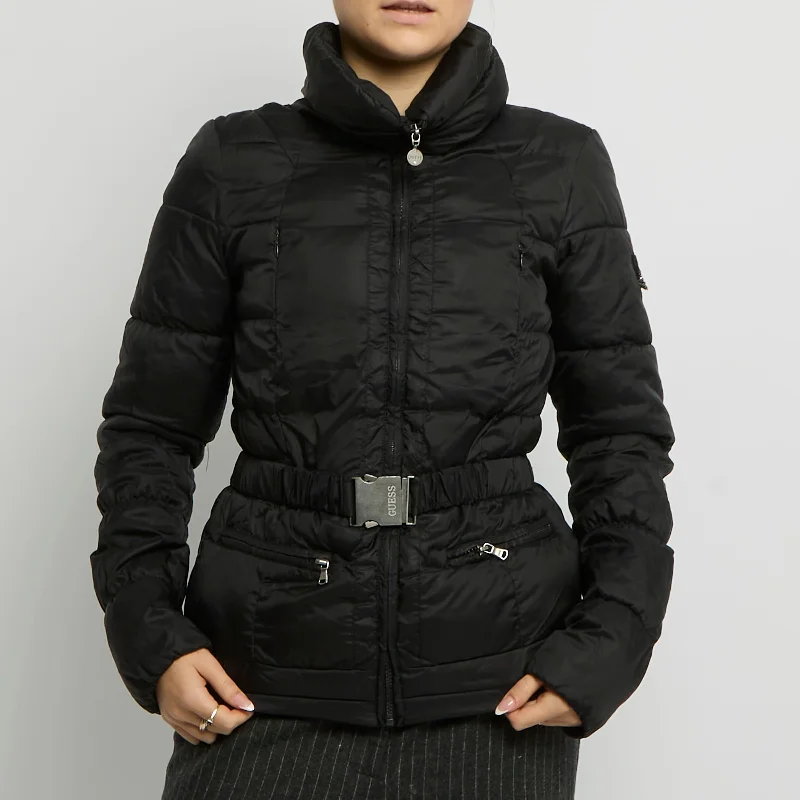 Price Slash Guess Clasp Detail Puffer - UK 10