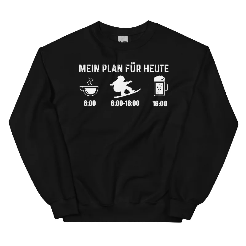 Instant Discount Mein Plan Für Heute - Sweatshirt (Unisex)