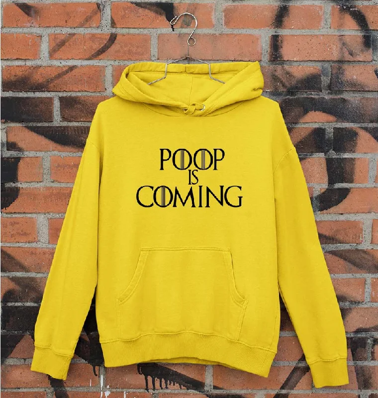 Poop Is Coming Unisex Hoodie for Men/Women