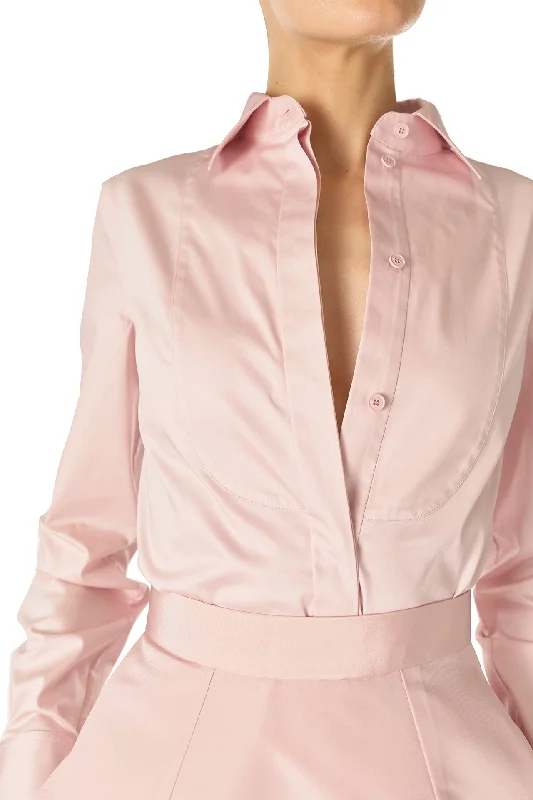 Epic Deals Collared Tuxedo Shirt