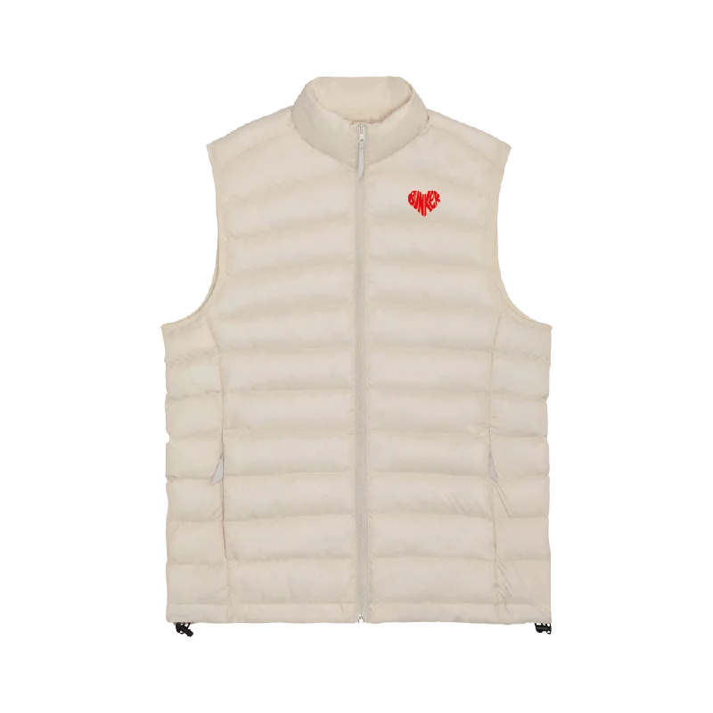 Price Reduction Bunker Woman Tech Gilet - Off White
