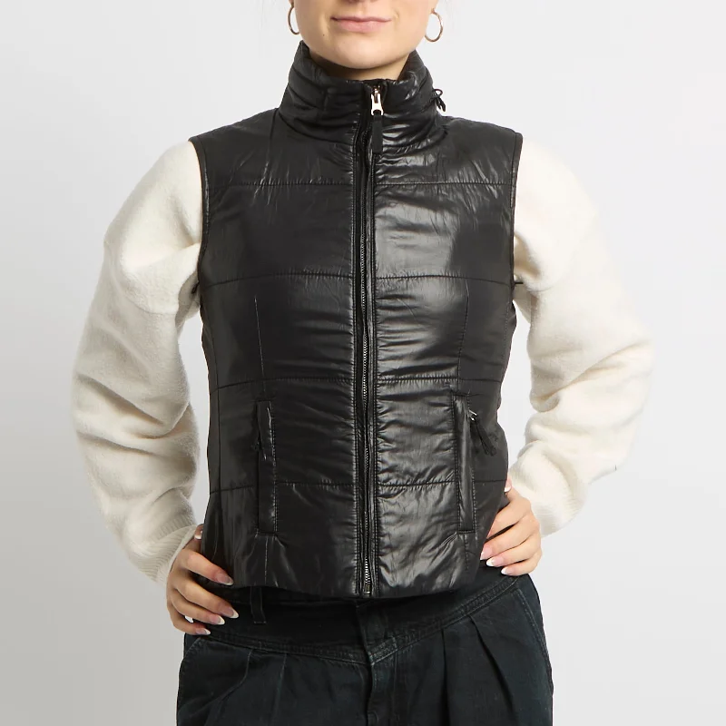 Deal of the Day Shiney Lightweight Gilet Jacket - UK 6