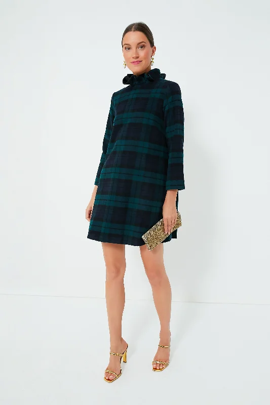 Blackwatch Plaid Daphne Dress