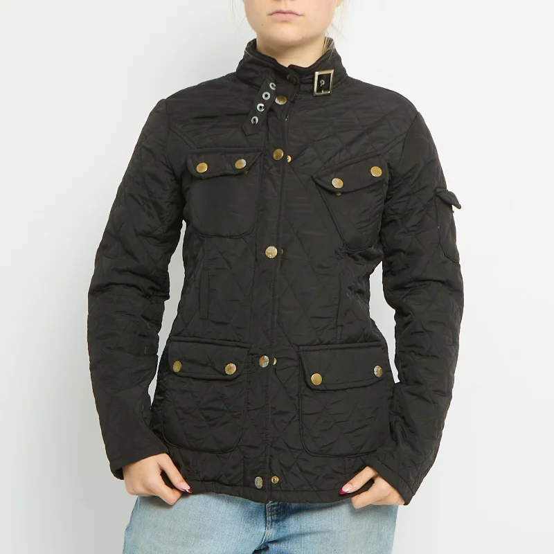Unmissable Offer Barbour Quilted Buckle Detail Jacket - UK 10