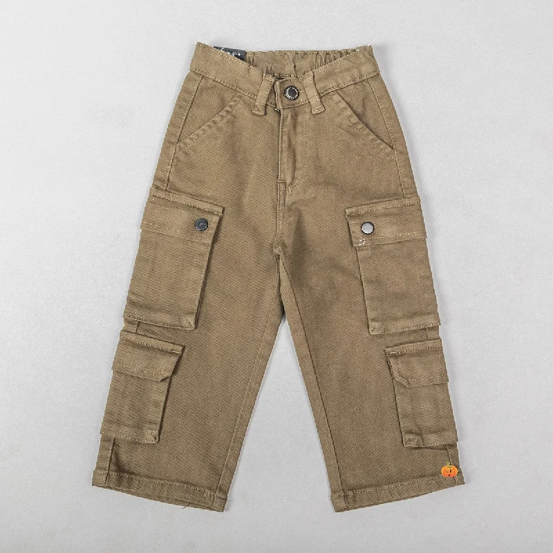 Discount Extravaganza Solid Cargo Pant for Girls