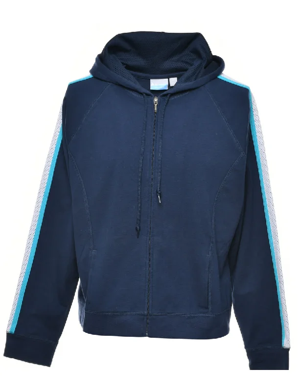 Reduced Prices Navy Hooded Sweatshirt - XS