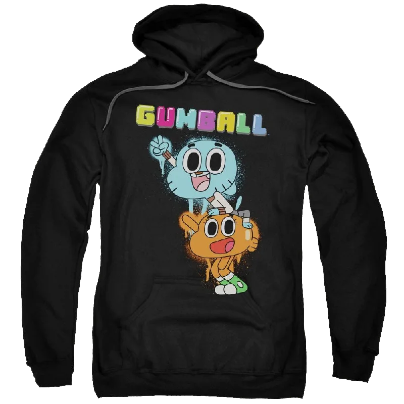 The Amazing World Of Gumball Gumball Spray Pullover Hoodie