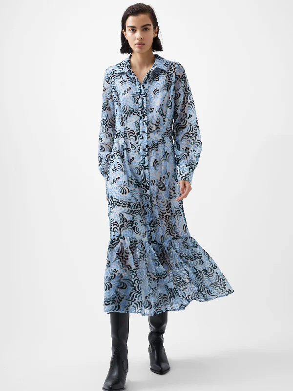 Quick Sale Diandra Devore Maxi Dress