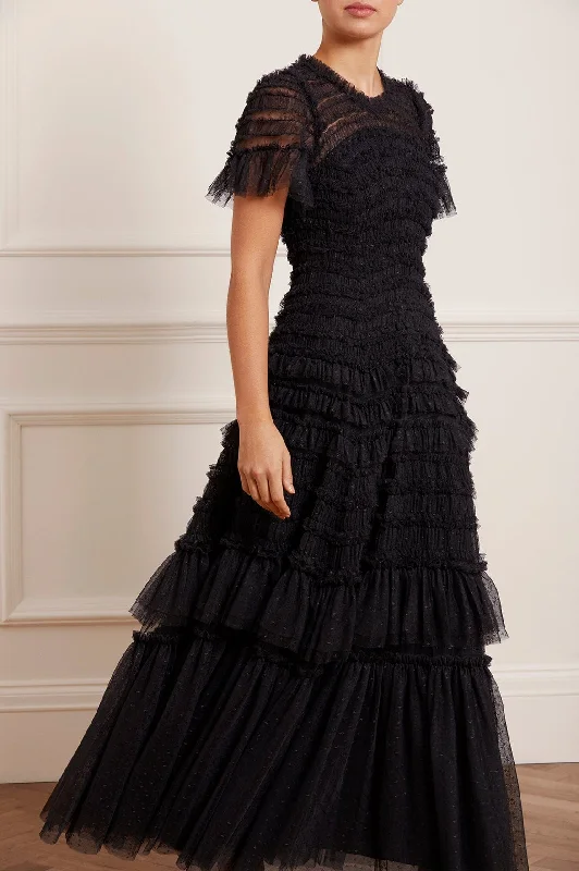 New Arrival Valentine Ruffle Gown