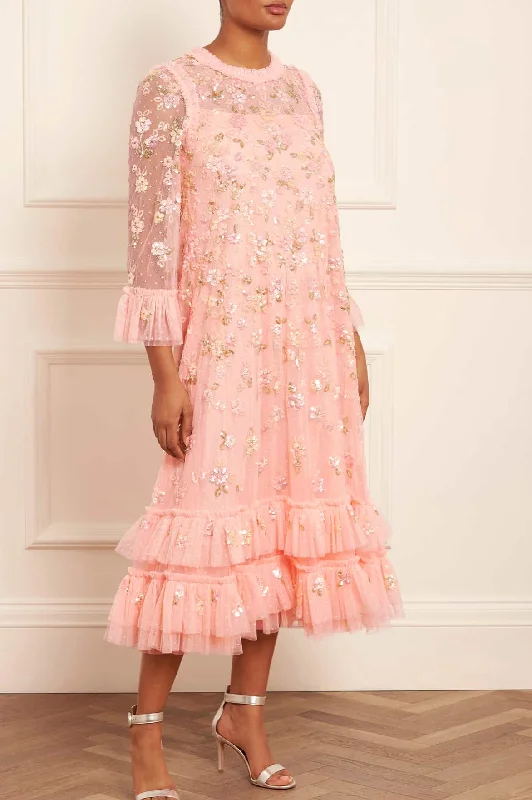Huge Savings Sequin Bloom Gloss Ballerina Dress