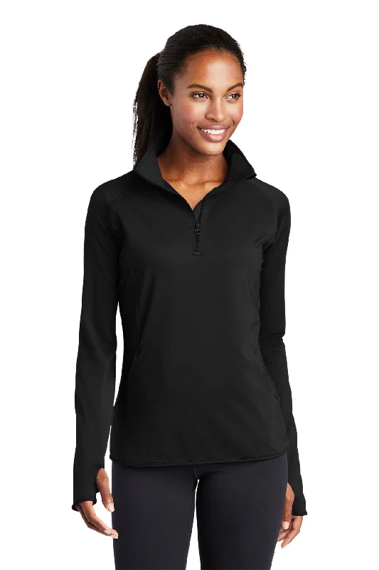 Hurry In Women's Sport-Wick® Stretch 1/4-Zip Pullover