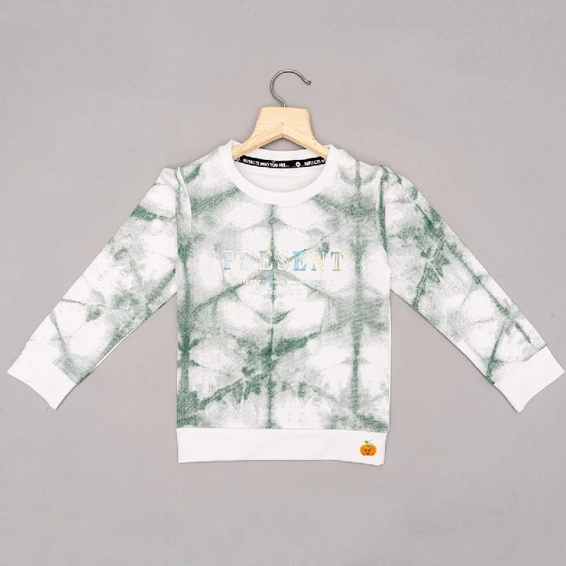 Seasonal Sale Green Shaded T-shirt for Boys
