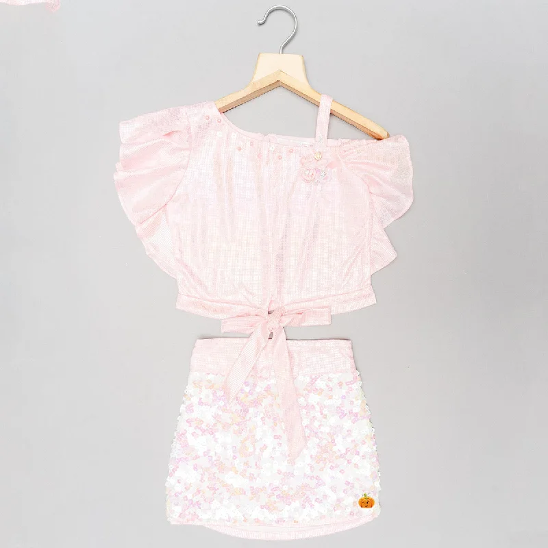 Exclusive Deal Sequin Skirt & Top for Girls