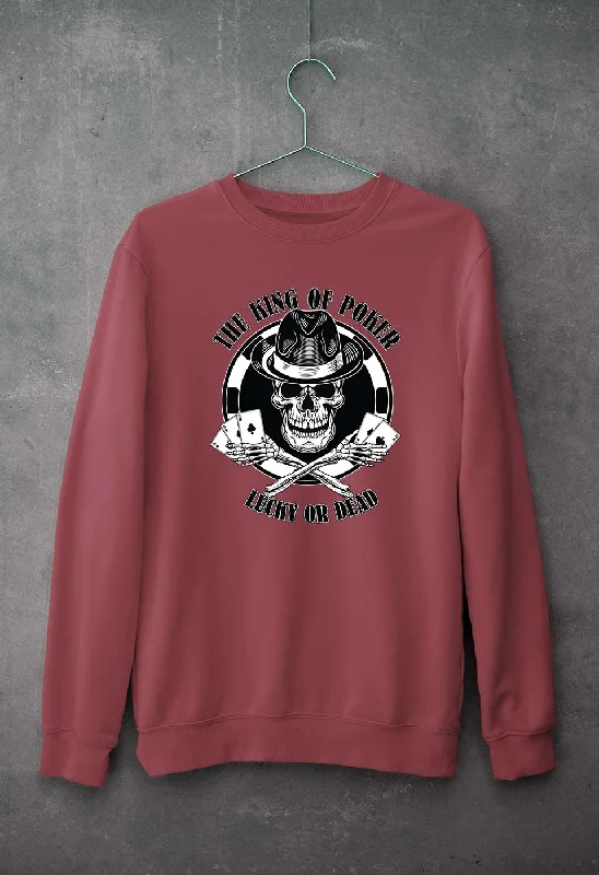 YEAR-End Clearance Poker Unisex Sweatshirt for Men/Women