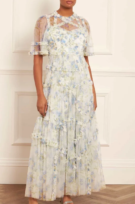 Weekend Special Summer Posy Short Sleeve Gown