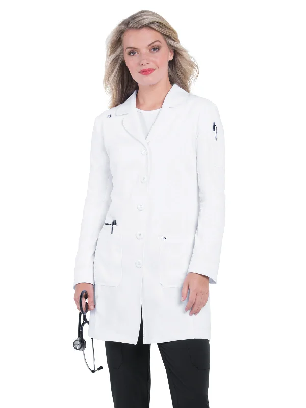 Daily Deals Women's Four-Pocket 35" Stretch Her Everyday Lab Coat