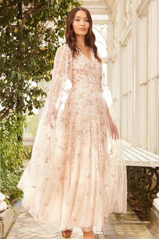 Mega Sale Dahlia Ditsy Ankle Gown
