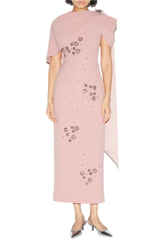 Great Deals Isolde Gown Antique Rose Embellished Crepe