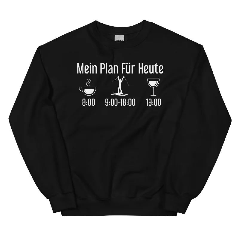 Crazy Savings Mein Plan Für Heute 1 - Sweatshirt (Unisex)