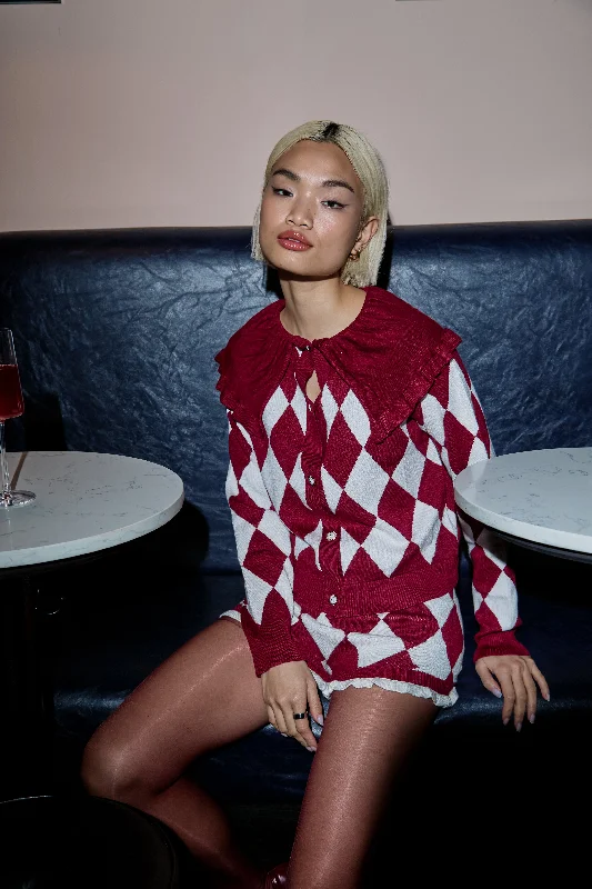 Exclusive Offers Pixie Argyle Cardigan