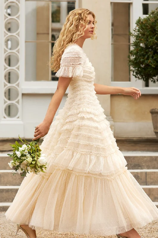 Reduced Prices Valentine Ruffle Gown