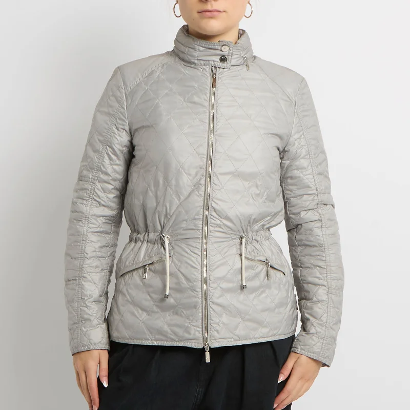 Buy More, Save More Moncler Drawstring Waist Quilted Jacket - UK 10