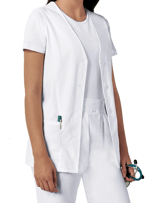 Factory Direct Sale Women's 2-Pocket Button Front Vest