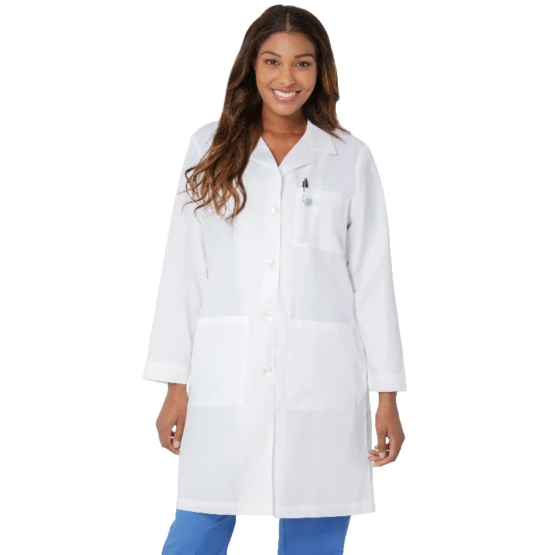 Seasonal Clearance Women's Three-Pocket 38" Full-Length Lab Coat