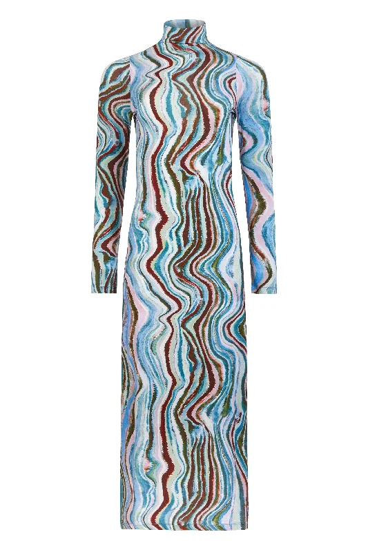 Exclusive Preview Paxton Dress in Agate Stone