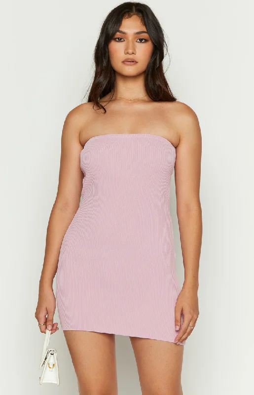 Special Promotion Rebecca Pink Mini Dress