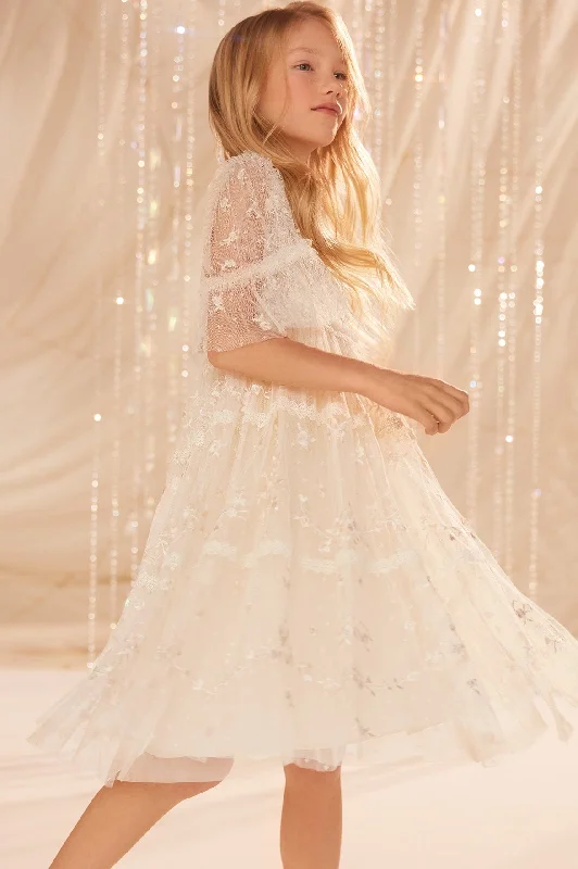 Super Sale Sweetheart Lace Kids Dress