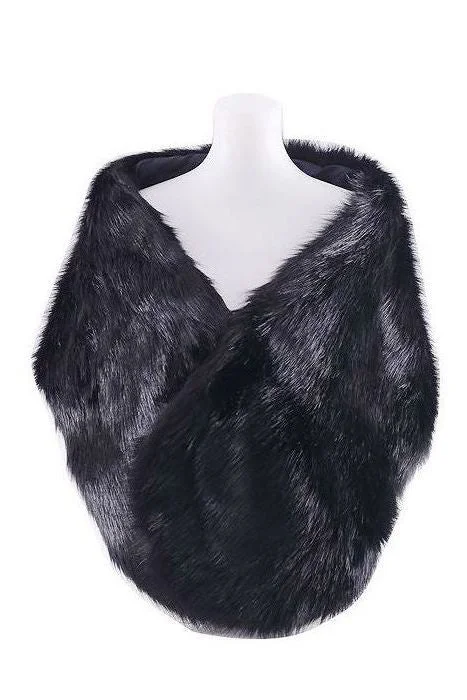 Act Fast FUR SCARF SHAWL WRAP