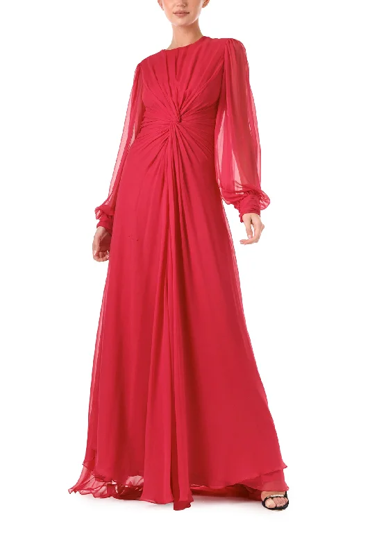Buy More, Save More Twist Front Long Sleeve Gown