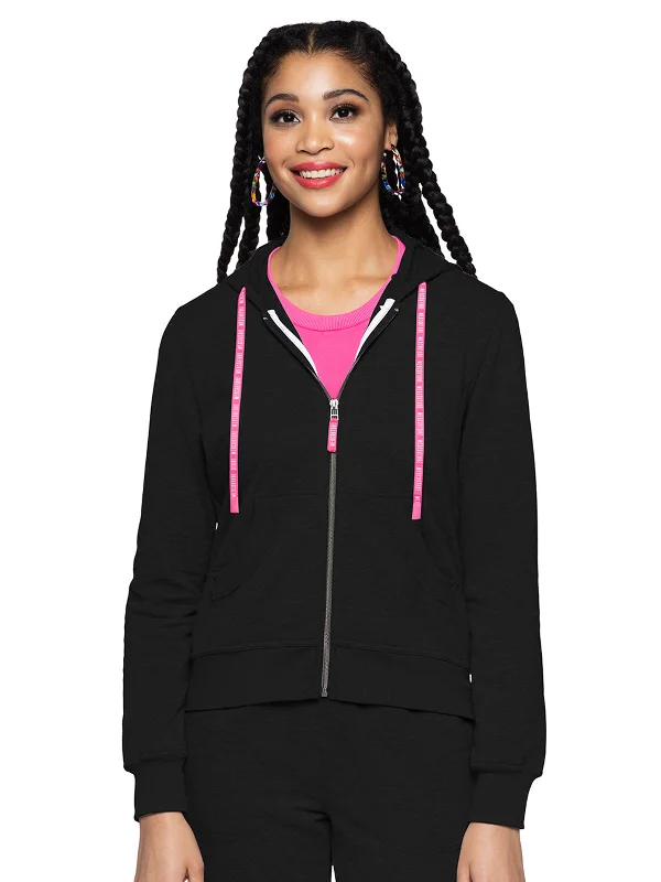 Online Exclusive Women's 2-Pocket Zip Front Hoodie Sweatshirt