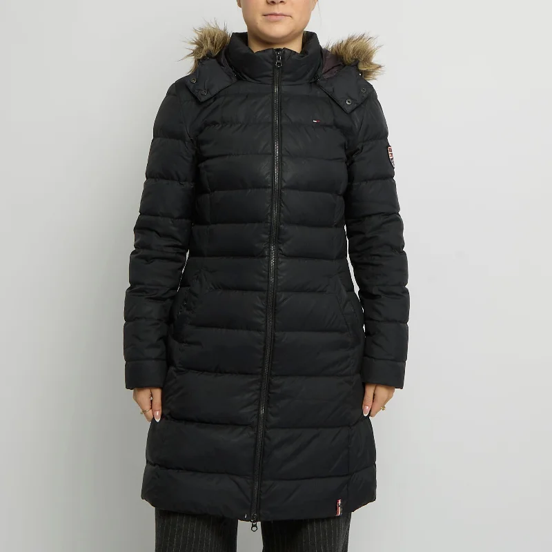 Limited Quantity Tommy Hilfiger Long Puffer Jacket - UK 10
