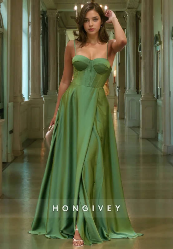 Best Deals L1019 - Couture Simple Lace-Up Back With Train Formal Party Evening Prom Dress Best Deals L1019 - Couture Simple Lace-Up Back With Train Formal Party Evening Prom Dress
