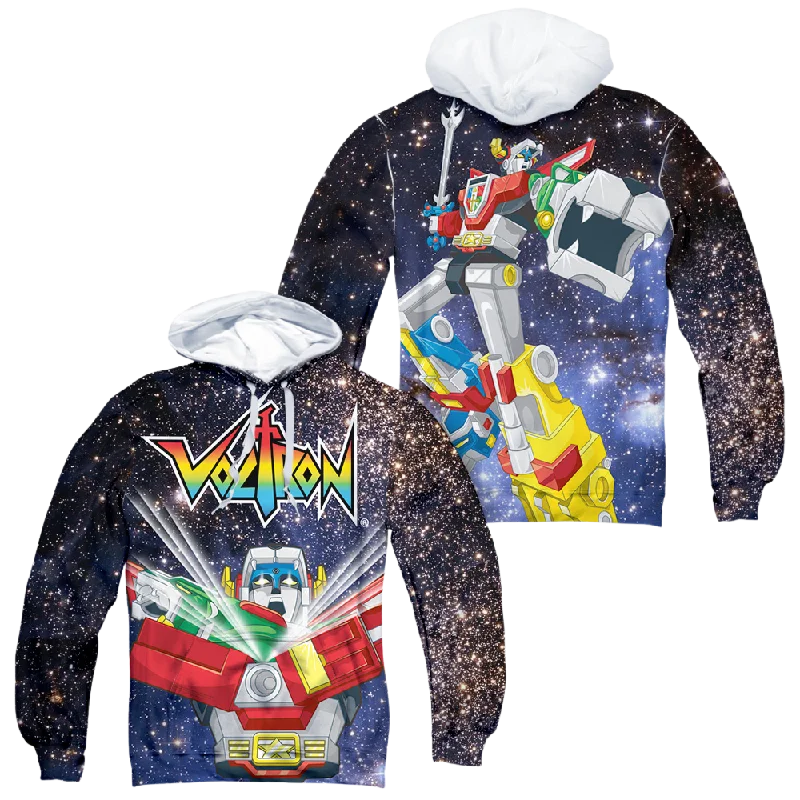 Voltron Space Defender (Front/Back Print) - All-Over Print Pullover Hoodie