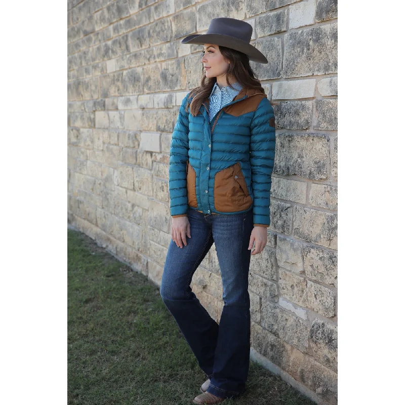 Lowest Price Cinch Women's Teal Quilted Jacket